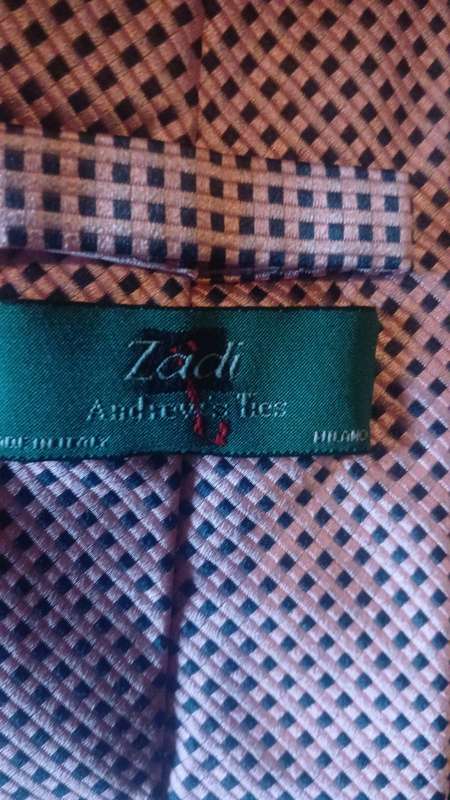 Zadi Andrew's  Silk Tie
