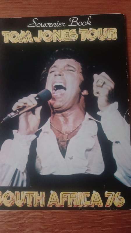 Souvenir Book Tom Jones Tour South Africa 1976