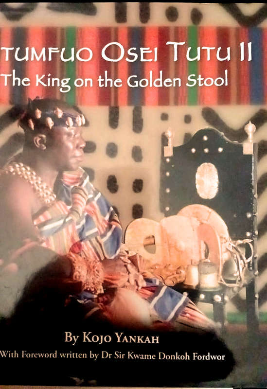 Otumfuo Osei Tutu II : the King on the Golden Stool - SIGNED BY THE KING (ASHANTI GHANA)