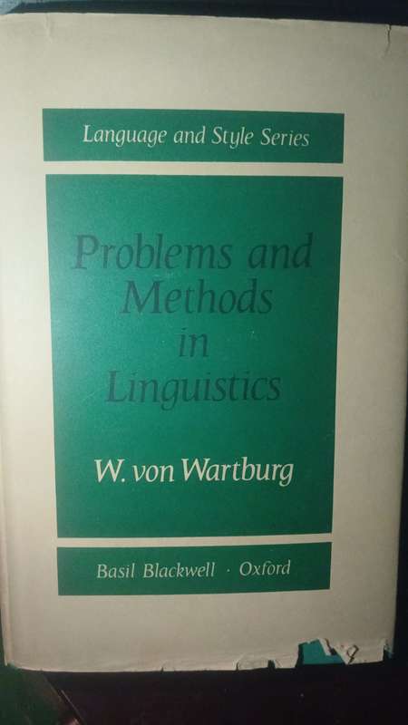 PROBLEMS AND METHODS IN LINGUISTICS
