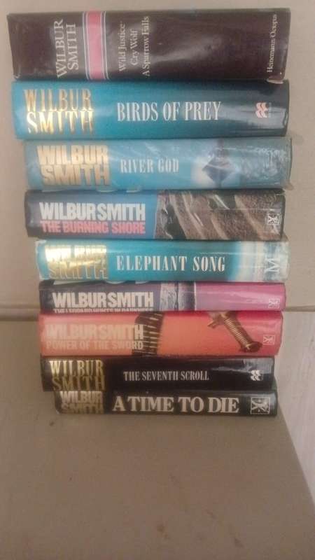 10 Wilber Smith Titles - all first edition hardcovers