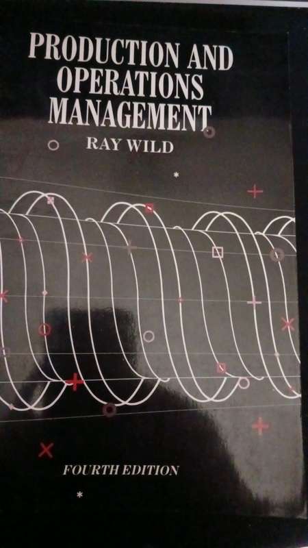 Production and Operations Management - fourth edition