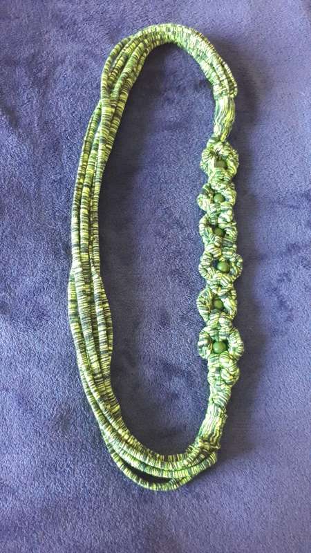 Scarf necklace