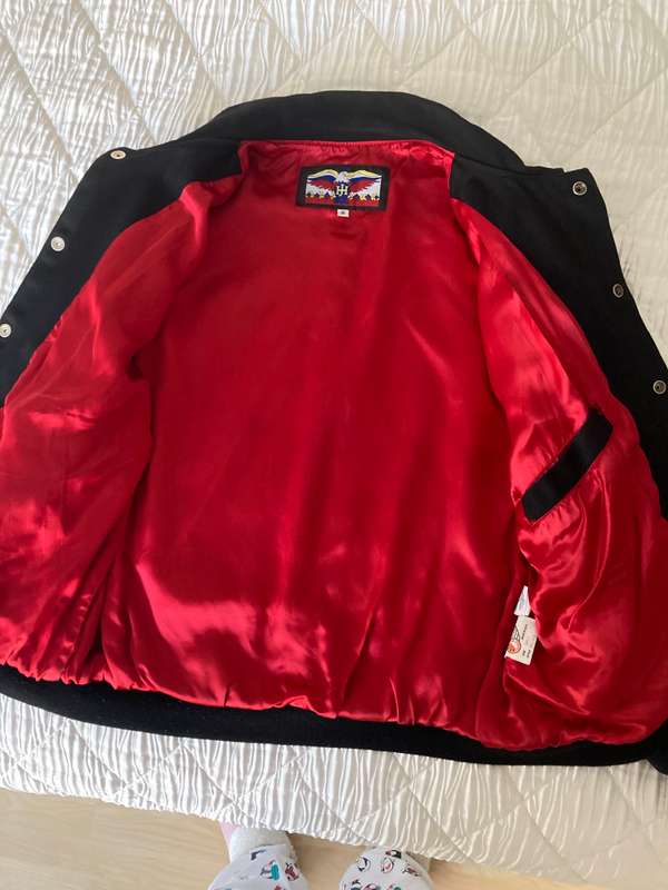 Designer Jacket-Looney Tunes-Bull Denim/Leather Jacket by Jeff Hamilton