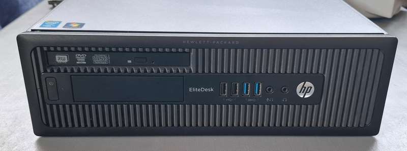 HP EliteDesk 800 G1 SFF Pc i7 8GB Ram 256GB Solid State Drive Windows 10 Pro