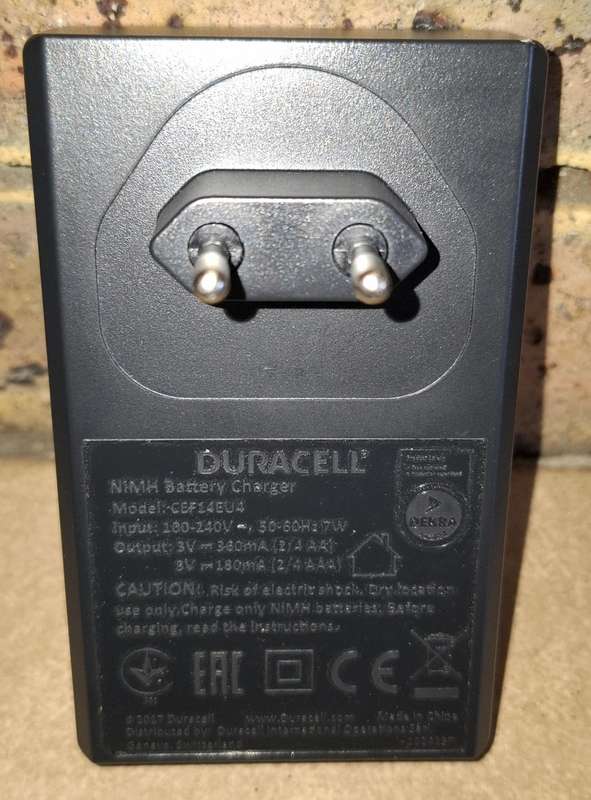 Duracell Battery Charger