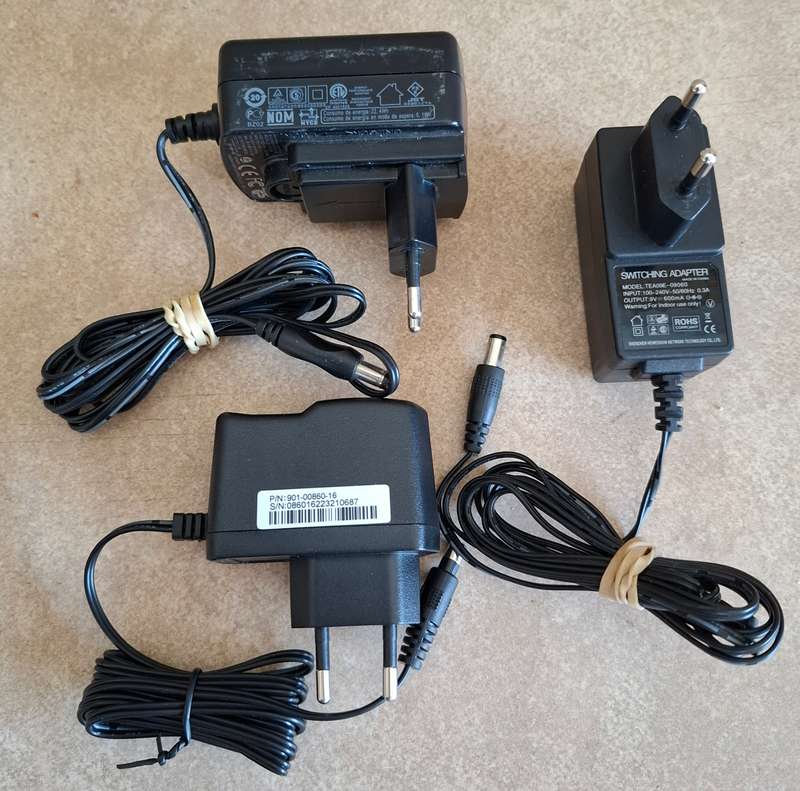 Set of 3 Switching Charging Adapters