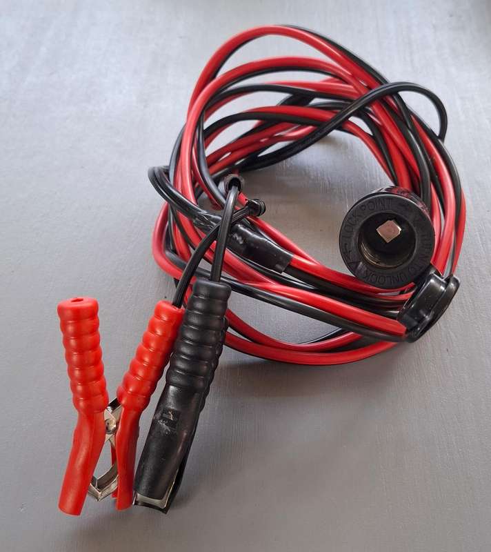 Jumper Cable Set With Socket & Bag