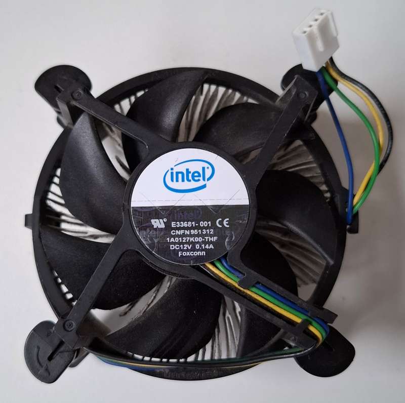 Intel Socket 775 Aluminum Heat Sink Fan Set of 2 Units