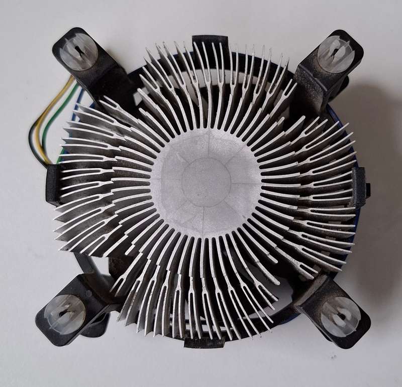Intel Socket 775 Aluminum Heat Sink Fan Set of 2 Units