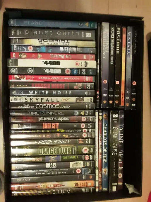 Box Set Of 36 Dvd's