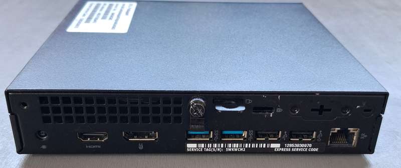 Dell Optiplex 3050 Tiny Pc Intel Core i3 7100T 3.4GHZ Processor 8GB Ram