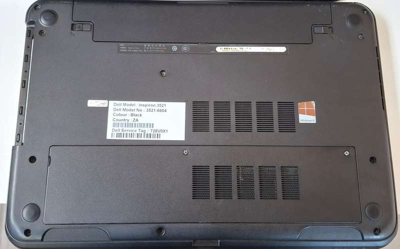 Dell Inspiron 3521 i3 2375M 1.5GHZ CPU 240GB Solid State Drive 4GB Ram Linux Mint Cinnamon
