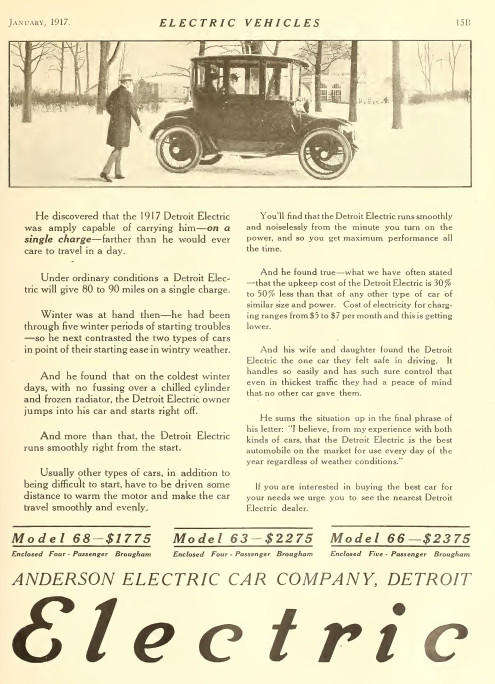 Electric Vehicles Chicago January 1917 Digital Pdf eBook