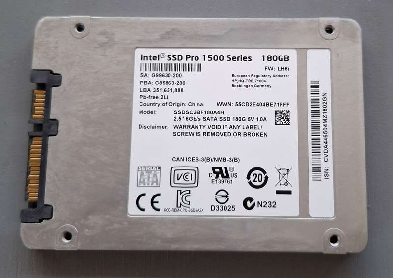 Hp EliteBook 850 G1 2.1GHZ i7 4600 CPU 8GB Ram Intel Pro 180GB Solid State Drive Win 10 Pro