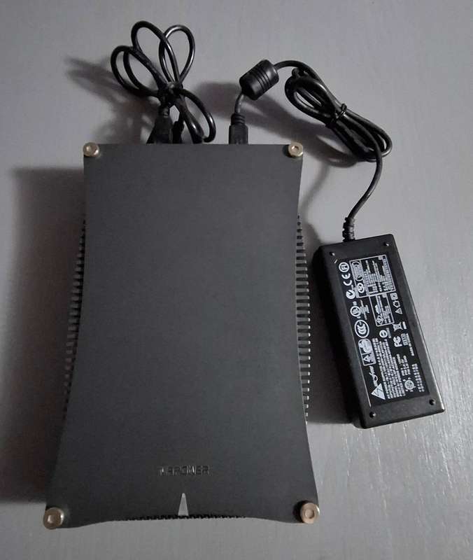 MA Power Brushed Aluminium 500GB 3.5 Inch IDE External USB Hard Drive