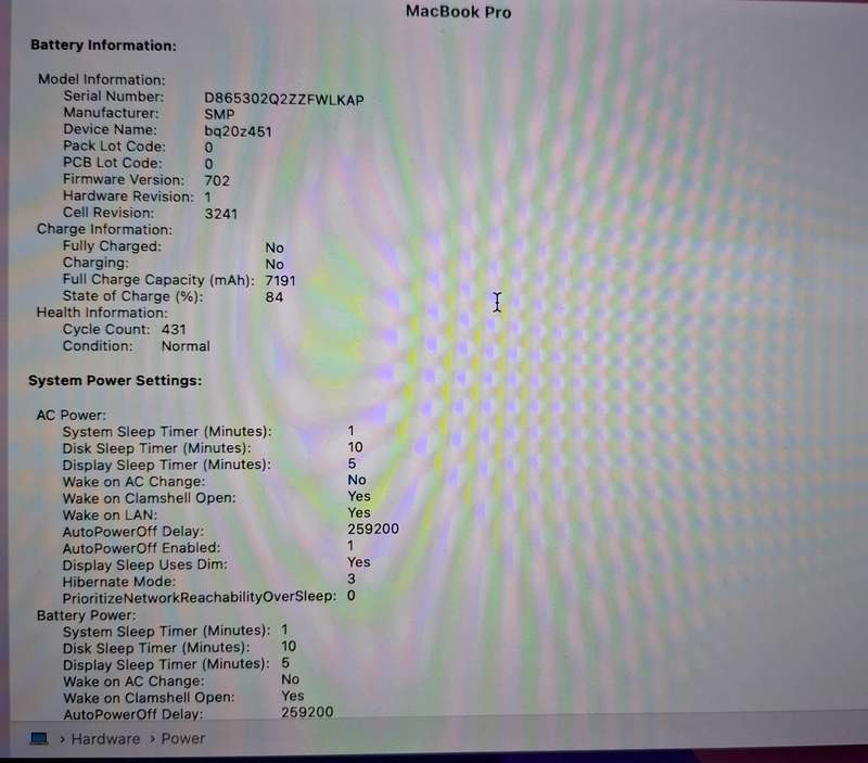 Apple Macbook Pro Mid 2015 i7 16GB Ram 512GB Solid State Drive Including Original Charger