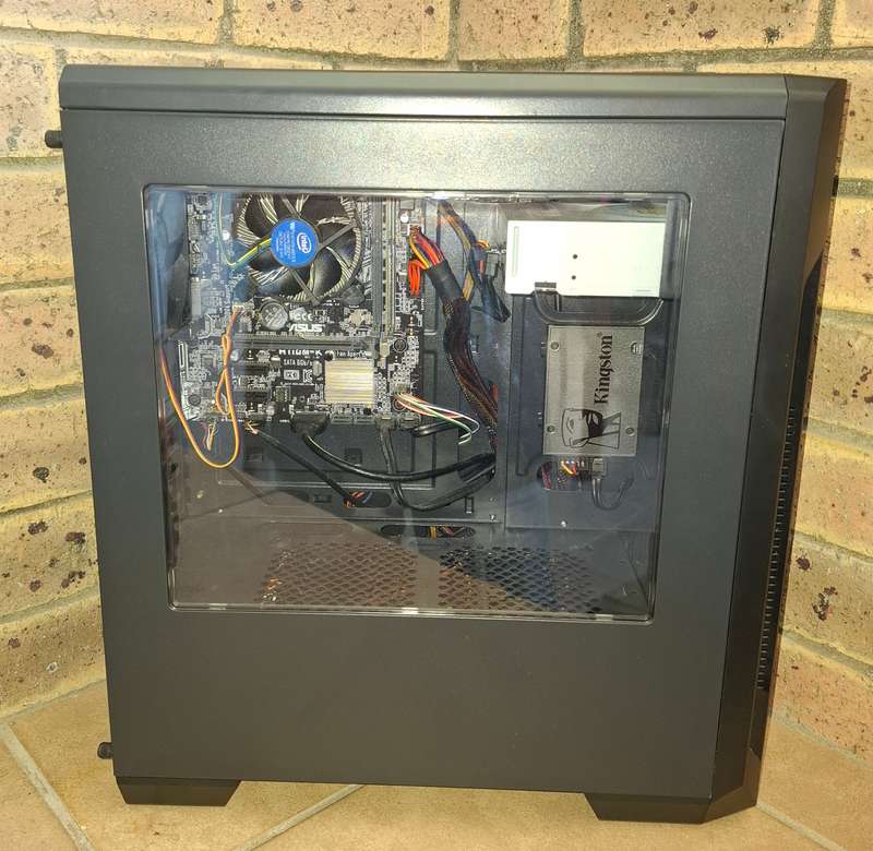Deepcool Asus Motherboard PC With Corsair VS450 Power Supply Windows 10