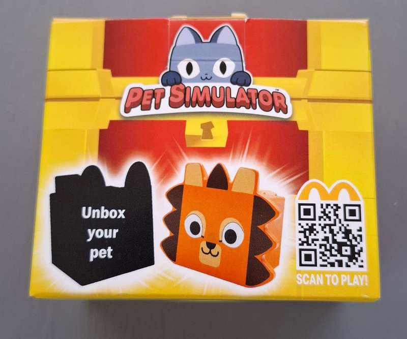 Mcdonalds Pet Simulator Toy Set - Lion & Frog