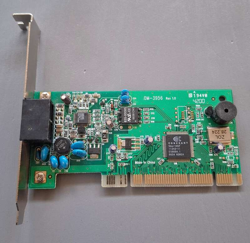 Internal Data Fax Modem