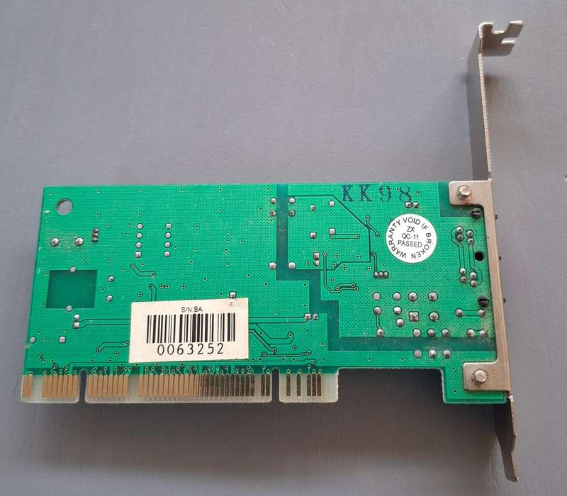Internal Data Fax Modem