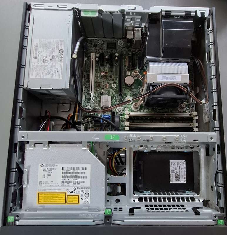HP EliteDesk 800 G1 SFF Pc i7 8GB Ram 256GB Solid State Drive Windows 10 Pro