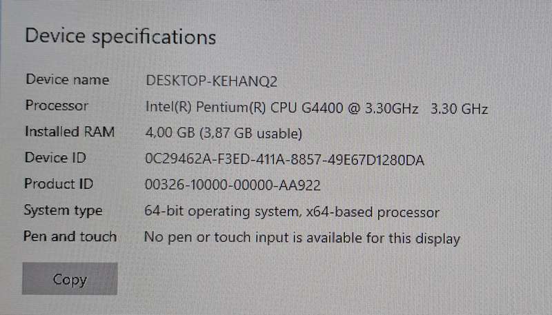 Deepcool Asus Motherboard PC With Corsair VS450 Power Supply Windows 10