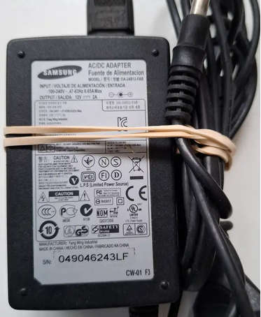 Original Samsung Monitor 12V 2A Charger Adapter
