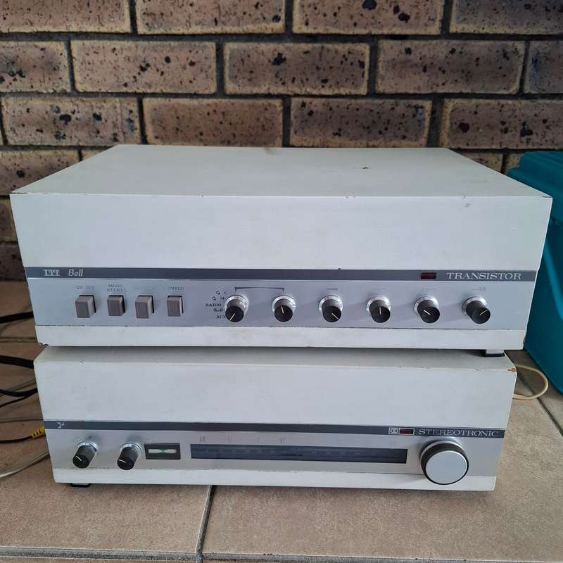 Stereotronic Tuner STT101 Plus Transistor Amplifier STV101