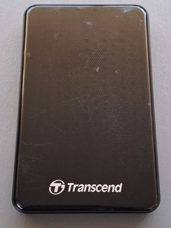 Transcend 2TB External Portable Hard Drive Model TS2TSJ25A3K
