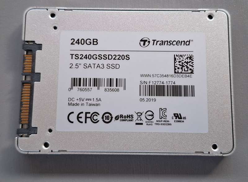 Transcend 240GB SSD220S Solid State Drive