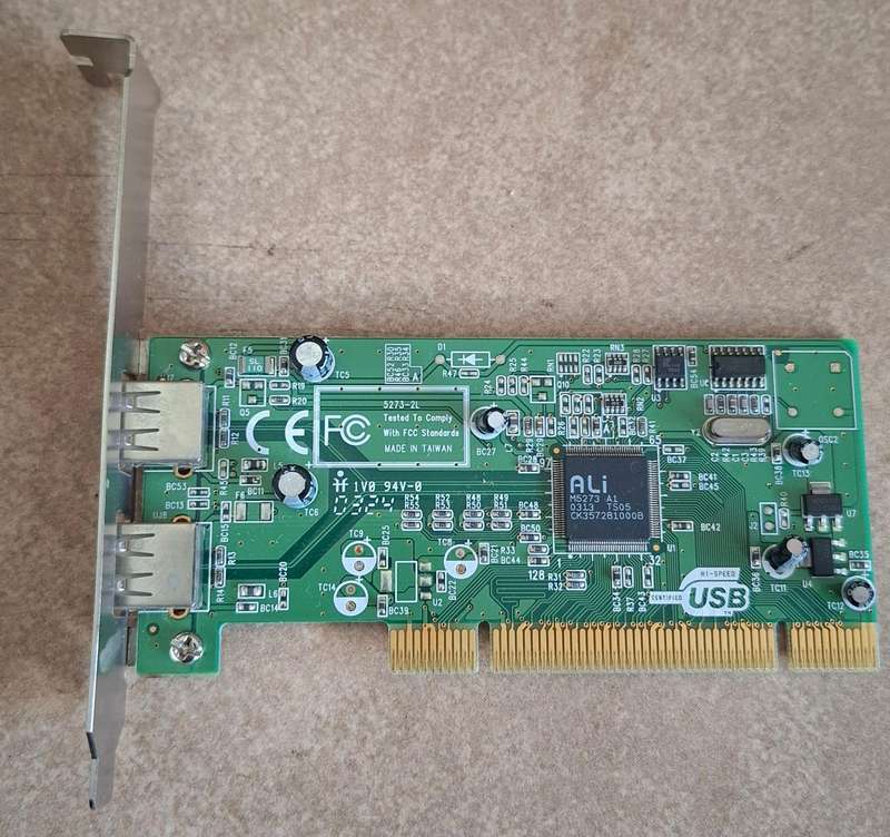 Chronos 2-Port USB 2.0 PCI Card
