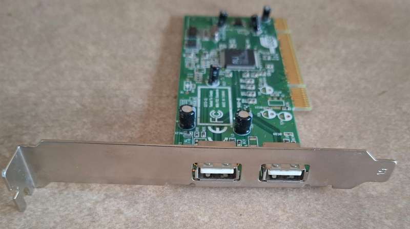 Chronos 2-Port USB 2.0 PCI Card