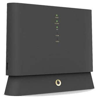 Vodafone H500 S Wireless Router Hub - High Speed 802.11Ac, Wifi Connection Wi-Fi Dual Band 2.4-5GHZ