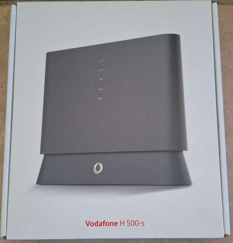 Vodafone H500 S Wireless Router Hub - High Speed 802.11Ac, Wifi Connection Wi-Fi Dual Band 2.4-5GHZ