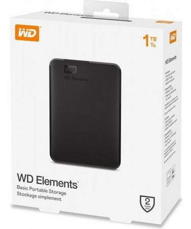 Western Digital 1TB External Portable Hard Drive