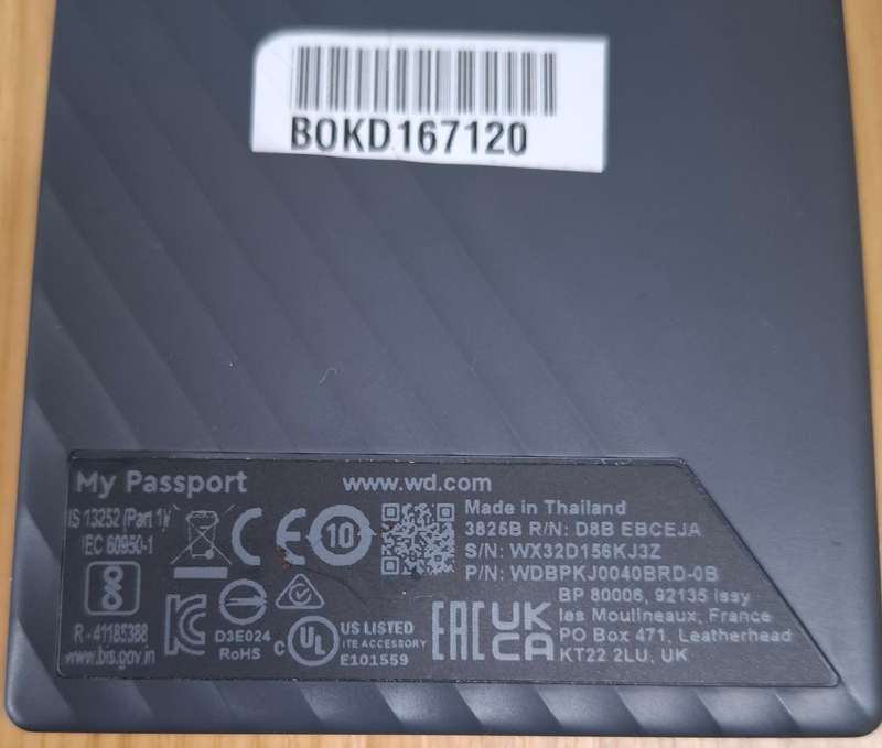 Western Digital My Passport 4TB External USB3 Portable Hard Drive (FREE SHIPPING!)