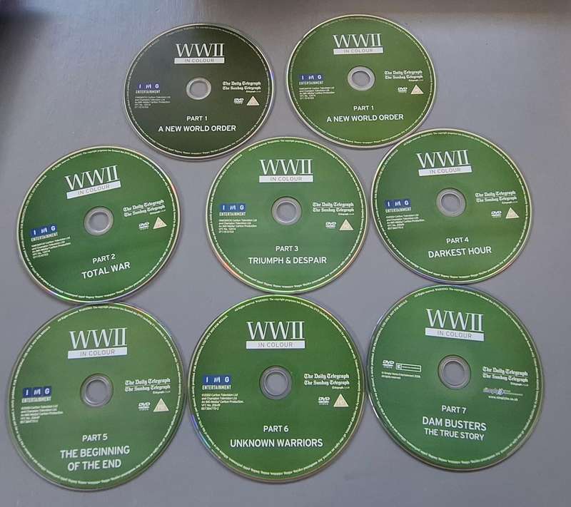 World Ward 2 In Colour DVD Series