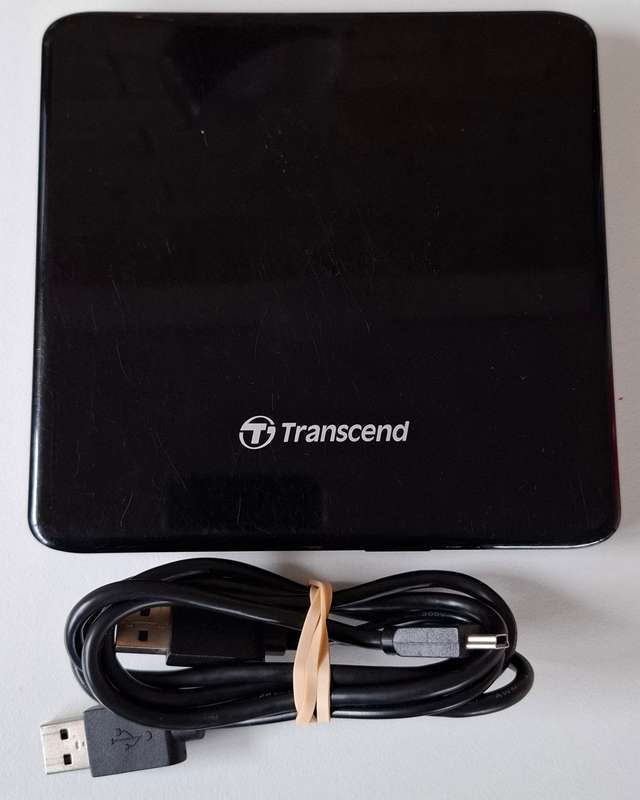 Transcend Portable External USB CD DVD Writer