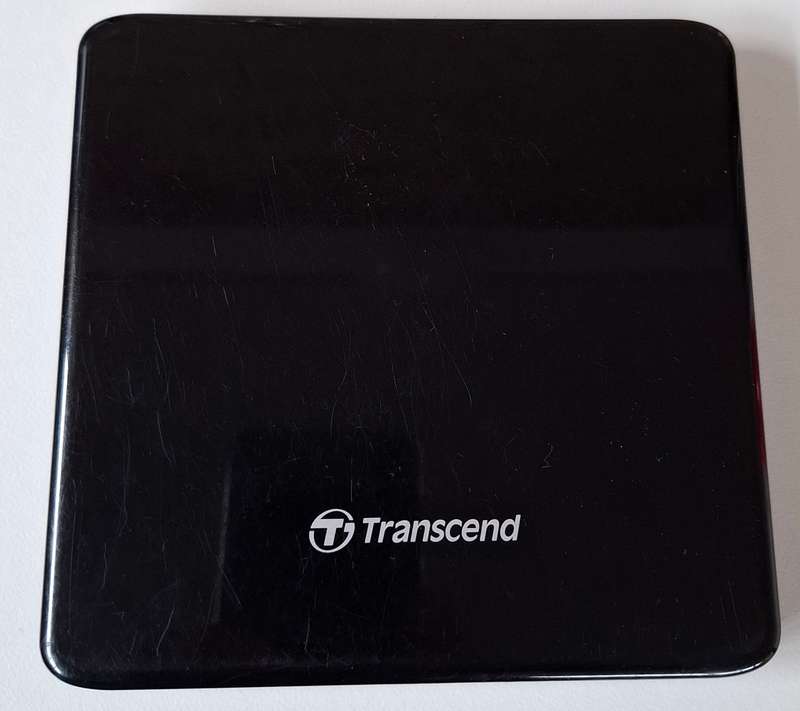 Transcend Portable External USB CD DVD Writer