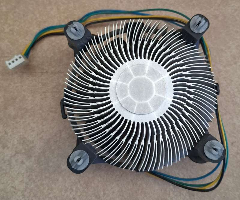 Intel Socket 775 Aluminum Heat Sink Fan Set of 2 Units