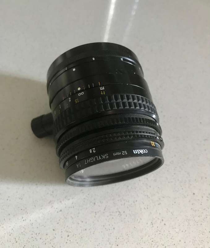 Nikon lens - 35mm f2.8 (MD11)