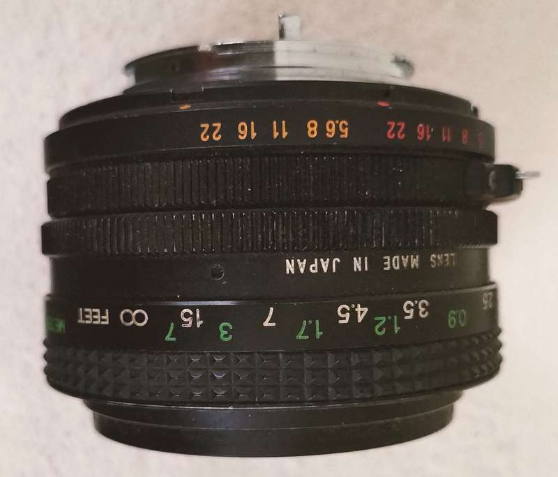 Vivitar 35mm lens 2.8 Auto Wide Angle LP(bayonet type)