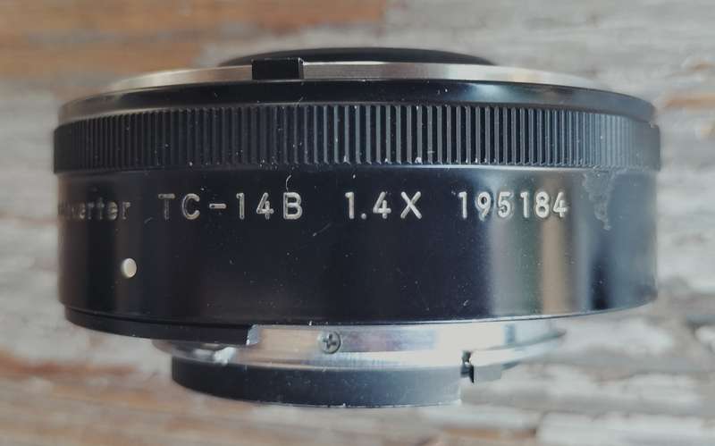 Vintage boxed Nikon TC14B 1.4x teleconverter (MC12))