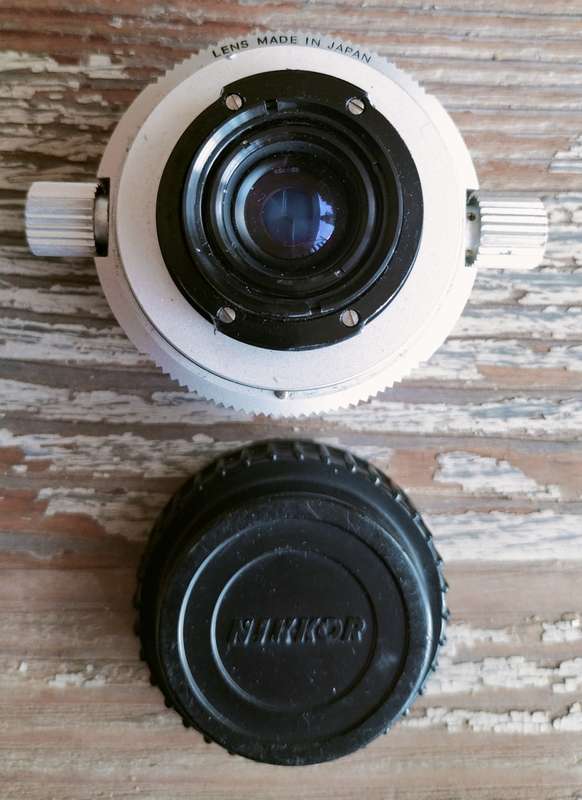 Vintage Nikon lens - U-W 3.5/28mm  (MC23)