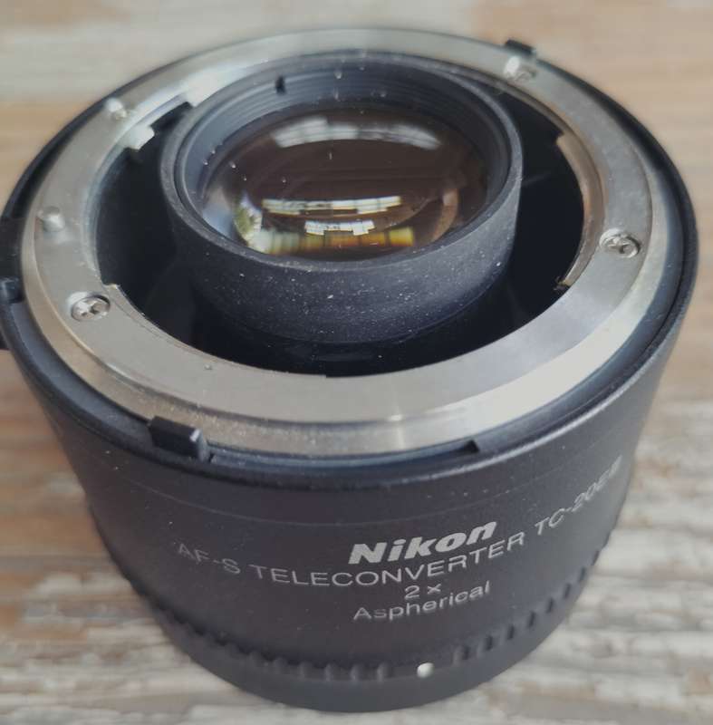 Vintage Nikon teleconverter -  TC 20E iii 2x (MC14))