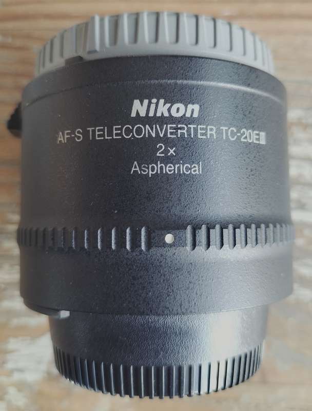 Vintage Nikon teleconverter -  TC 20E iii 2x (MC14))