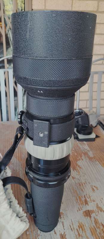Rare Vintage Nikon Q Auto 4.5/400mm lens (MC21)