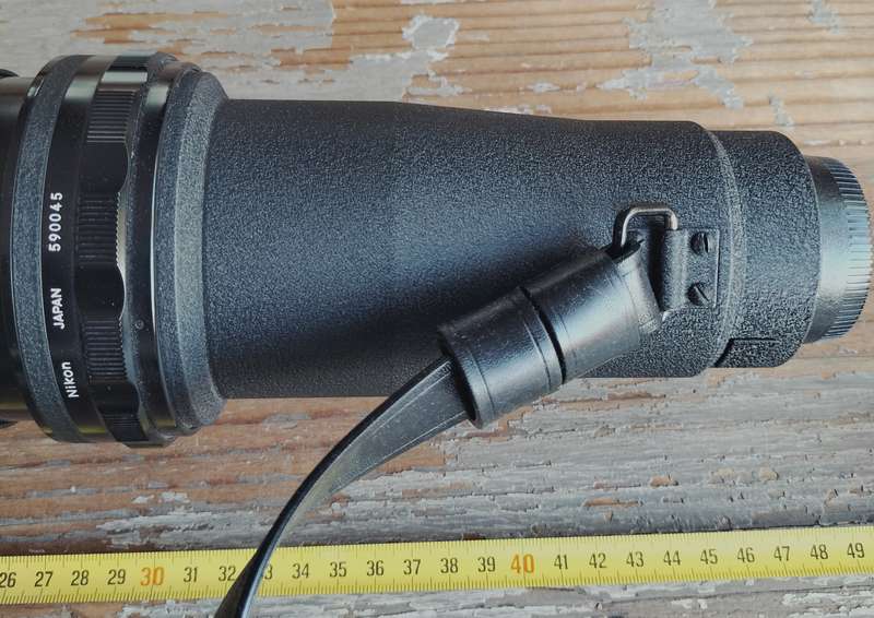 Rare Vintage Nikon Q Auto 4.5/400mm lens (MC21)