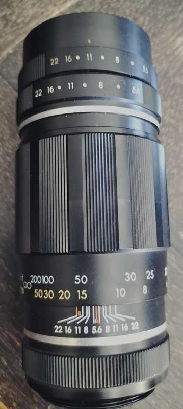 Pentax Takumar lens -  1:5.6/200 (MD20)